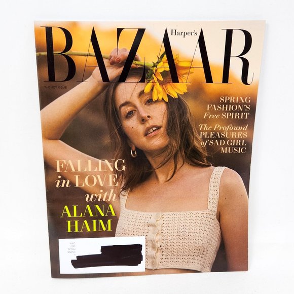 Harper's Bazaar Magazine February 2022 Alana Haim Anna Ewers Yang Minha Kim Jin - Picture 1 of 16